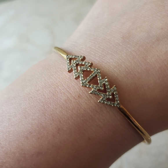 Stella and Dot Rose Gold Pave Bracelet - Picture 7 of 7